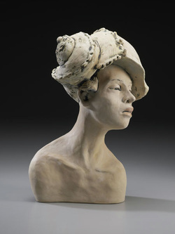 Anna Koloseike Figurative Ceramic Sculpture